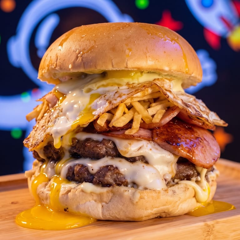 The ultimate moon cheese stack