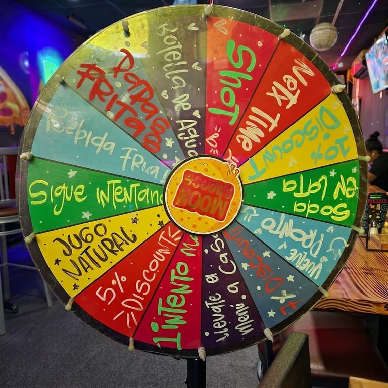 Games, prizes, and good energy