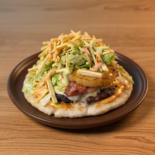 Hawaiian Arepa (No Rellena).